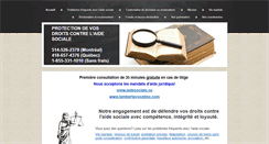 Desktop Screenshot of defenseassistessociaux.ca